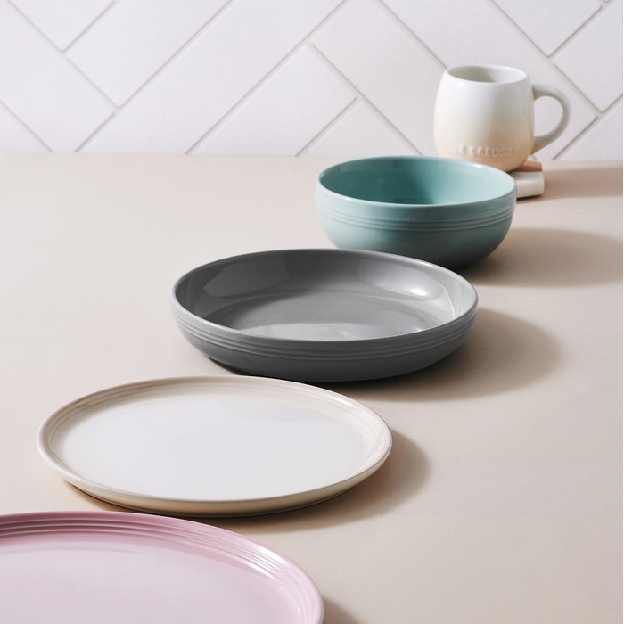 Тарелка для завтрака 22 см Meringue Coupe Le Creuset