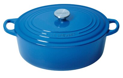 Гусятница / жаровня 27 см, синий Le Creuset