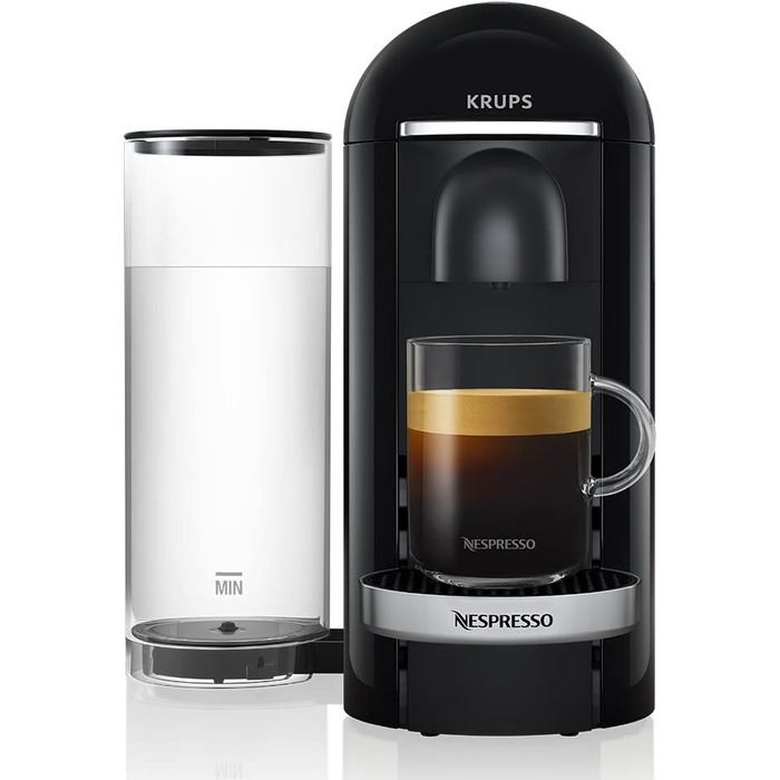 Капсульная кофемашина 1.8 л 1260 Вт, черная Nespresso Vertuo YY2779FD Krups