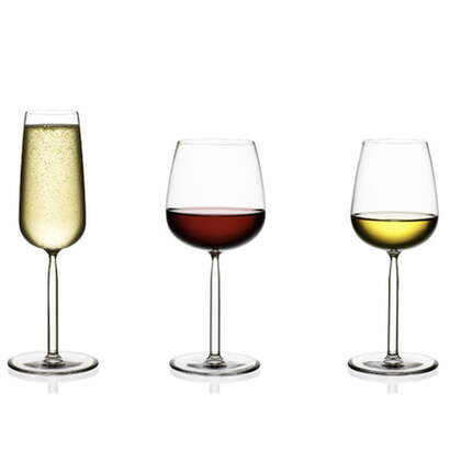 Бокал прозрачный 290 мл Senta Rotwein-Glas Iittala