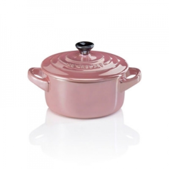 Мини-кастрюля / жаровня 10 см, Metallic Rose Quartz Le Creuset