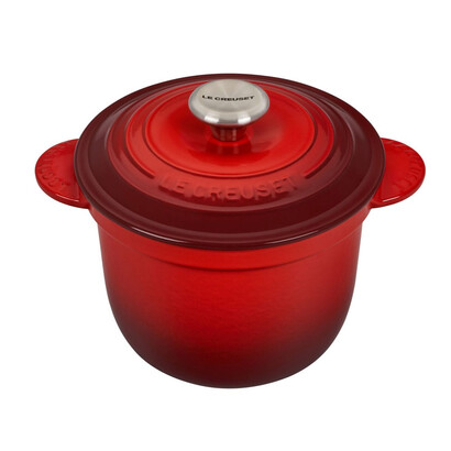 Кастрюля / жаровня 18 см с крышкой, красная Every Cerise Le Creuset