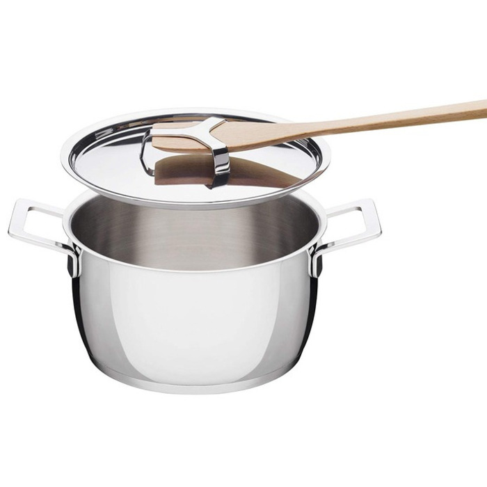 Крышка 20 см металлик Pots & Pans Alessi