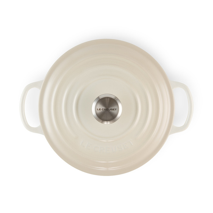 Кастрюля круглая 4,2 л меренга Meringue Le Creuset