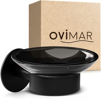 Мыльница чёрная Ovimar