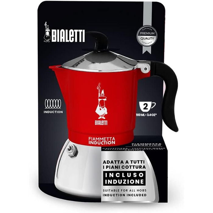 Кофеварка для эспрессо на 2 чашки Fiammetta Bialetti