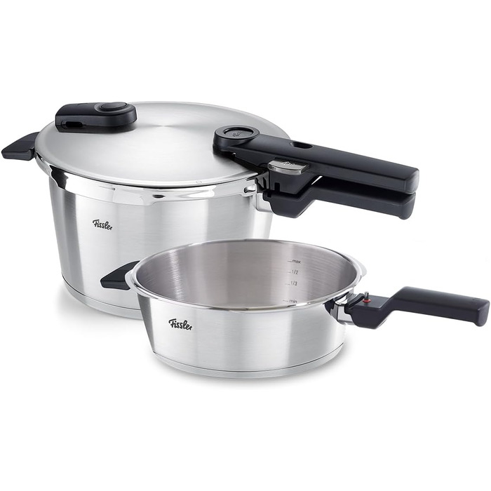 Набор скороварок 4,5 + 2,5 л 2 предмета Vitaquick Fissler