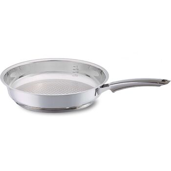 Сковорода без крышки 20 см Crispy Steelux Premium Fissler