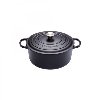 Кастрюля / жаровня 18 см, черный Le Creuset 