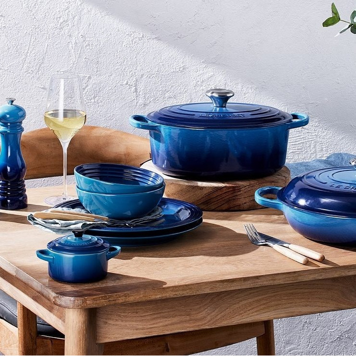 Тарелка 27 см Azure Le Creuset