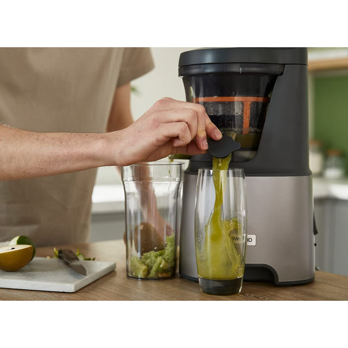 Соковыжималка Kenwood PureJuice Pro JMP85.00SI / 230 Вт / контейнер 1 л / серебряный