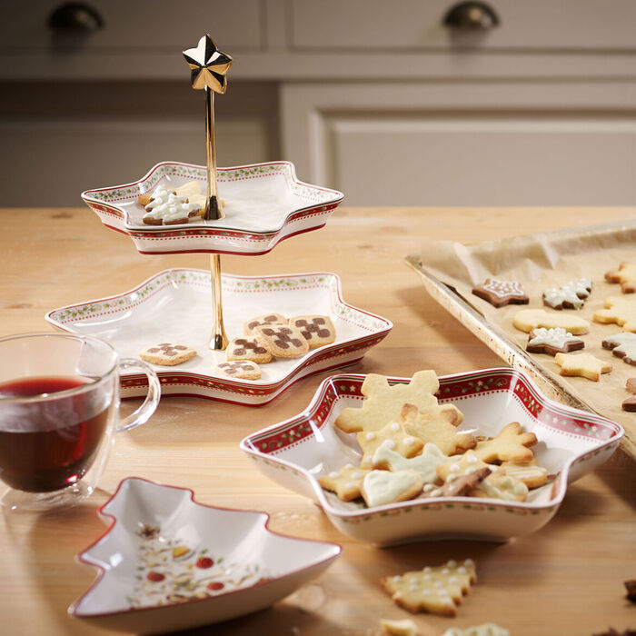 Этажерка 2-ярусная 25,5 см Winter Bakery Delight Villeroy & Boch