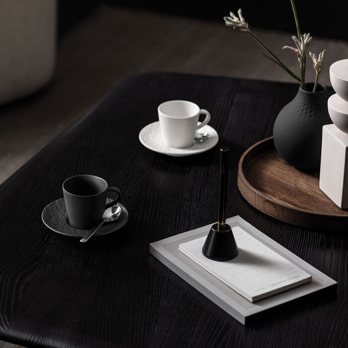 Чашка для эспрессо 100 мл Black/Gray Manufacture Rock Villeroy & Boch