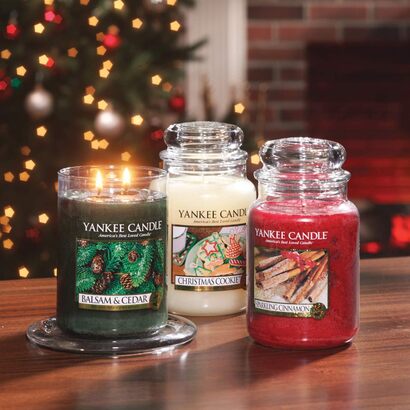 Ароматическая свеча в банке, время горения до 150 часов Yankee Candle