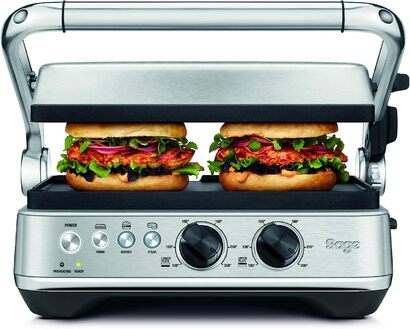 Электрогриль-пресс, матовая сталь BBQ and Press SGR700 Sage Appliances 