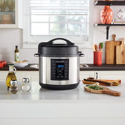 Мультиварка Crock-Pot CSC051X 12-в-1 / 1000 Вт / 5.6 л / нержавеющая сталь 