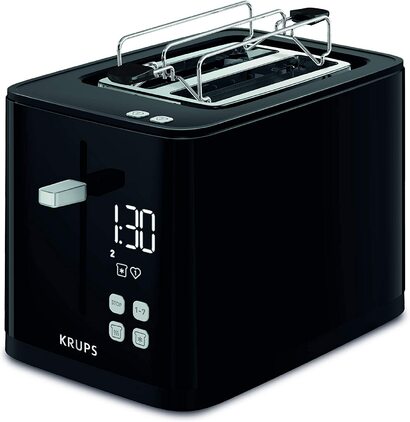 Тостер на 2 ломтика, 7 уровней Smart'n Light KH6418 Krups, электрочайник BW2441 Pro Aroma Krups