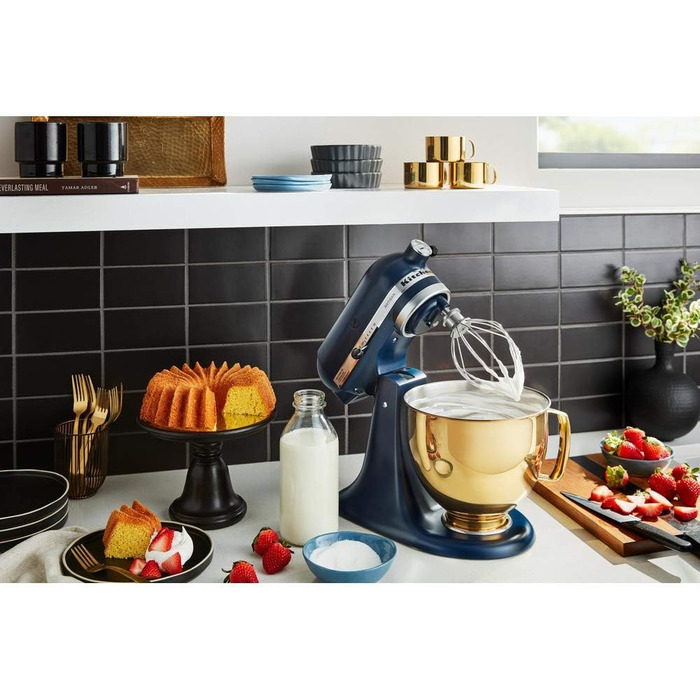 Кухонный комбайн 4.8 л 500 Вт, 10 скоростей, чернильно-синий Artisan ‎5KSM175PSEIB KitchenAid