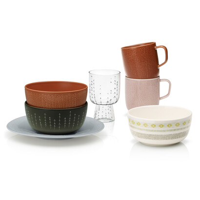 Тарелка Ø 26 см белая Sarjaton Iittala