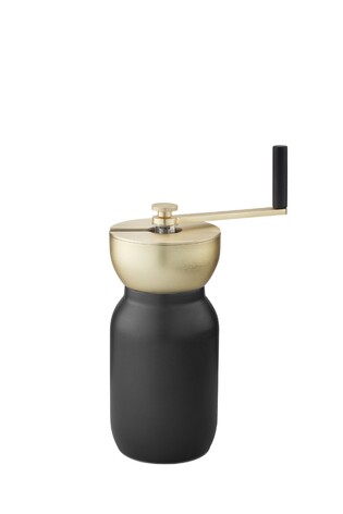 Кофемолка, золото/черный Collar Stelton