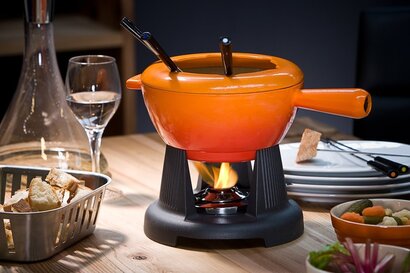 Набор для фондю, красный Le Creuset