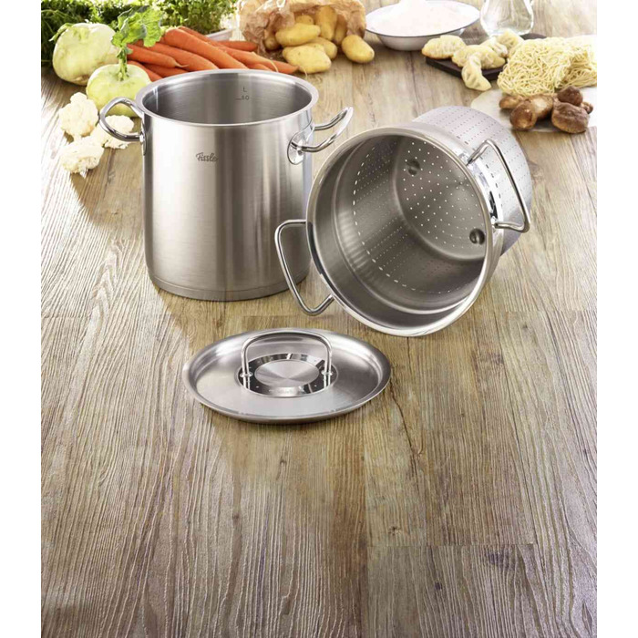 Кастрюля с паровой вставкой 30,5 x 22 x 28 см, Multi-Star Fissler