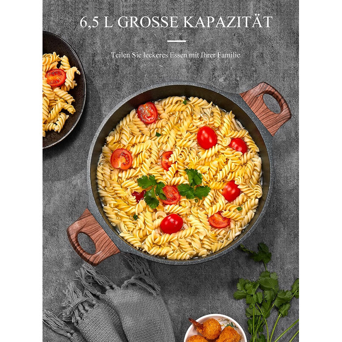 Индукционная кастрюля 6,5 л, D.Perlla