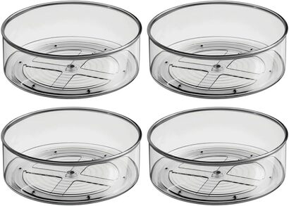 Набор подставок для специй 4 предмета mDesign Lazy Susan