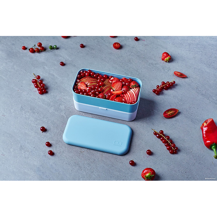 Ланч-бокс 18,5х10х9,4 см blue crystal MB Original Monbento