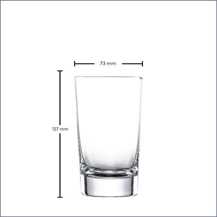 Набор из 6 универсальных бокалов 334 мл Schott Zwiesel Basic Bar Selection