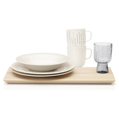 Тарелка Ø 26 см белая Sarjaton Iittala