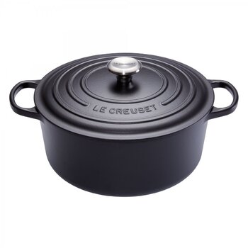 Кастрюля / жаровня 34 см, черный Le Creuset 