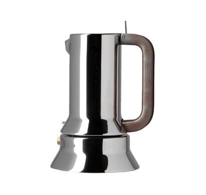 Кофе-машина для эспрессо 300 мл металлик 9090 Alessi