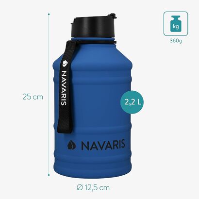 Бутылка для спортзала 2,2 л Navaris