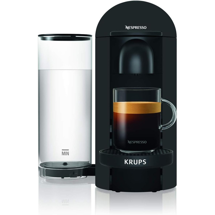 Капсульная кофемашина 1.8 л 1260 Вт, матово-черная Nespresso Vertuo ‎YY2778FD Krups