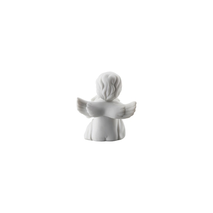 Фигурка "Ангел с плюшевым мишкой" 6,3 см матовая Angels Rosenthal