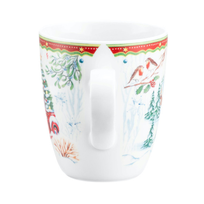 Кружка "Машина с рождественской елкой" 0,4 л Christmas Mugs Seltmann Weiden