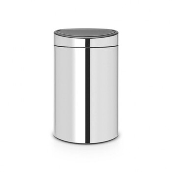 Мусорный бак 40 л глянцевая сталь Touch Bin Brabantia