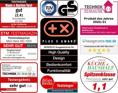 Мультиварка ROMMELSBACHER MD 1000 'MeinHans' / 1000 Вт / 6 л / 14 программ 