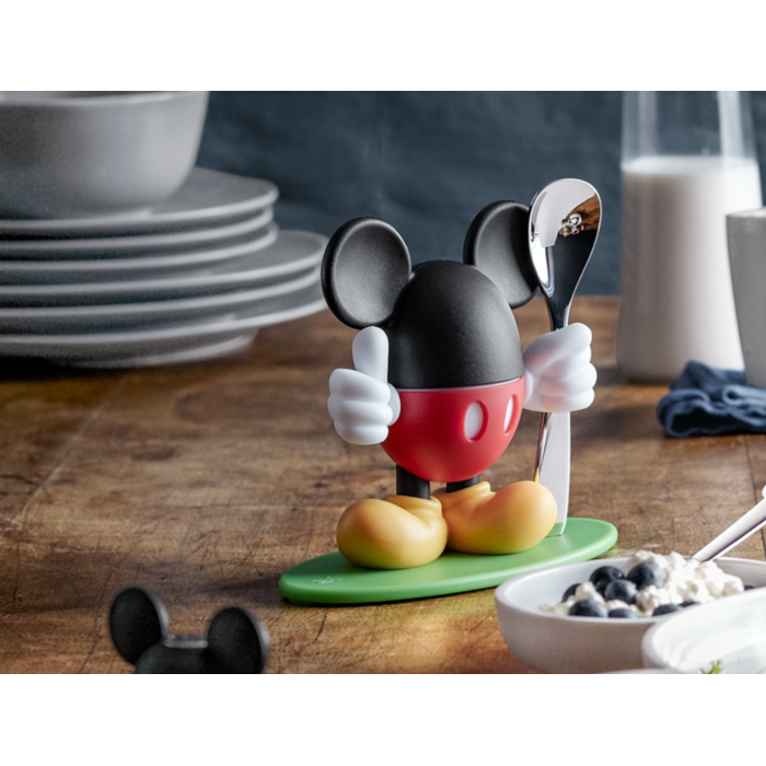 Детская подставка для яйца и ложка Mickey Mouse WMF