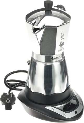 Кофеварка для эспрессо на 6 чашек 365 Вт Moka Electric Timer Bialetti