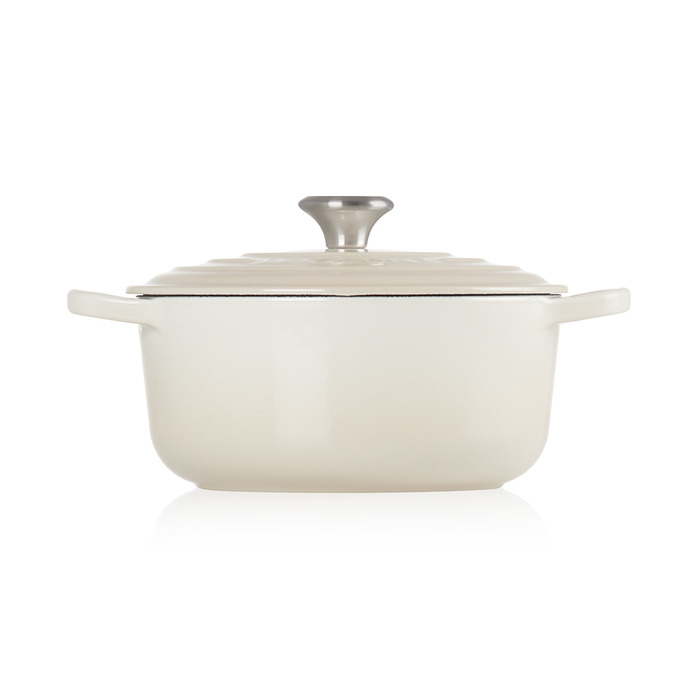 Кастрюля/жаровня 20 см Meringue Le Creuset