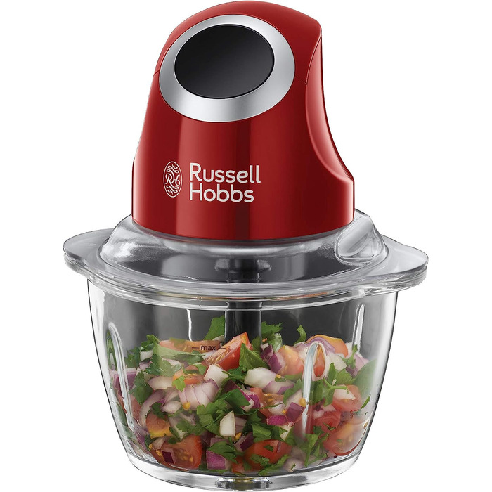 Миксер с 3 насадками, 200 Вт, контейнер 500 мл Russell Hobbs Desire Slice & Go 