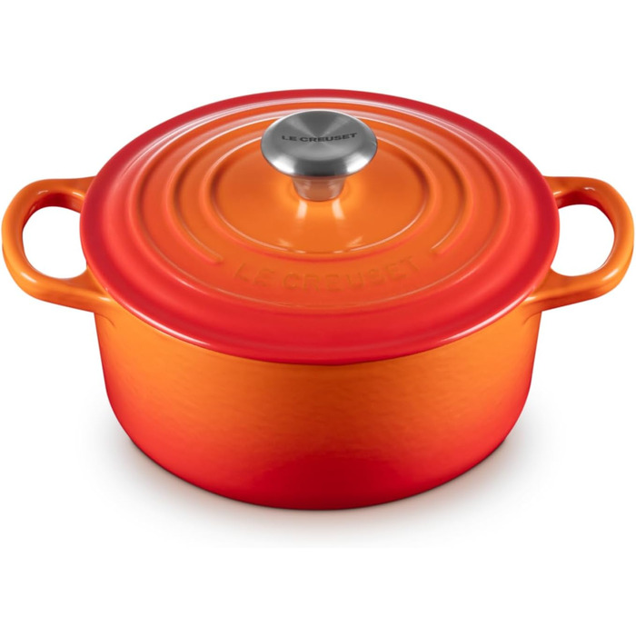 Кастрюля чугунная 1,8 л Red Flame Signature Le Creuset