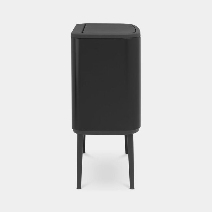 Мусорный бак 11+23 л черный матовый Bo Touch Bin Brabantia