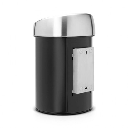 Мусорный бак 3 л черный матовый Touch Bin Brabantia