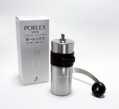 Ручная мини-кофемолка Porlex из нержавеющей стали, 20 г