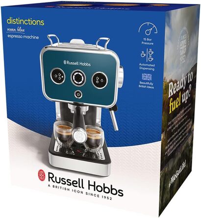 Эспрессо-машина Russell Hobbs Distinction Stainless Steel