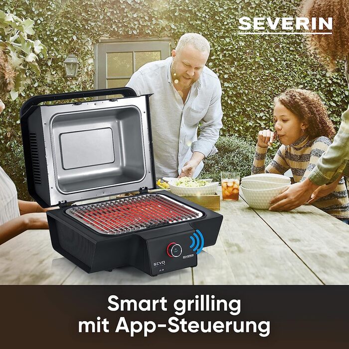 Электрический гриль SEVO SMART CONTROL GT PG 8138, 3000 Вт SEVERIN