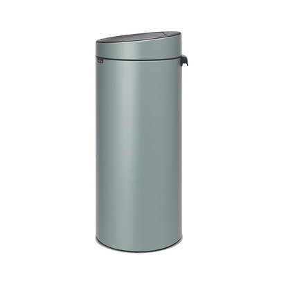 Мусорный бак 30 л мятный металлик Touch Bin Brabantia